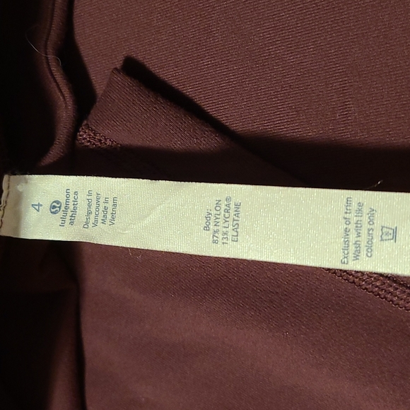 Lululemon Stillness Pant in Bordeaux Drama - Picture 10 of 16